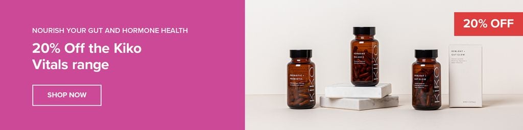 20% Off Kiko Vitals Range 